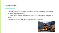 Presentations 'The Wood Industry in Latvia and It’s Effect on Latvian Economy', 5.