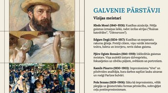 Presentations 'Impresionisms', 6.
