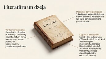 Presentations 'Impresionisms', 13.