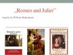 Presentations '"Romeo and Juliet" review', 6.