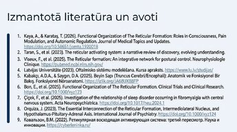 Presentations 'Nervu sistēmas strukturāli - funkcionālā organizācija', 15.