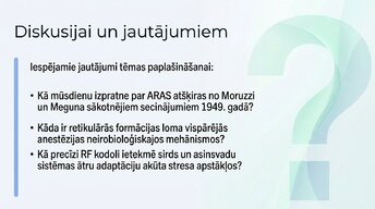 Presentations 'Nervu sistēmas strukturāli - funkcionālā organizācija', 16.