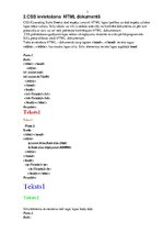 Summaries, Notes 'Web lapu veidošana ar CSS un HTML', 3.