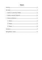 Summaries, Notes 'MS Excel analīzes līdzeklis “Scenarios”', 1.