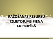 Presentations 'Ražošanas resursu izlietojums piena lopkopībā Latvijā', 1.