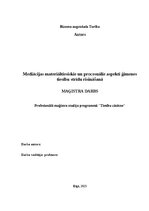 Term Papers 'Mediācijas materiāltiesiskie un procesuālie aspekti ģimenes tiesību strīdu risin', 1.