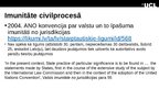 Presentations 'Starptautisko tiesību komisija un imunitāte', 3.