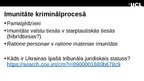 Presentations 'Starptautisko tiesību komisija un imunitāte', 9.