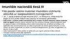 Presentations 'Starptautisko tiesību komisija un imunitāte', 12.