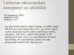 Presentations 'Lietuvas ekonomikas attīstība', 4.
