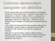Presentations 'Lietuvas ekonomikas attīstība', 5.