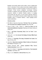 Essays 'Ilgtspējīga lauksaimniecība un pārtikas drošība', 3.