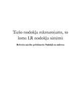 Research Papers 'Tiešo nodokļu raksturojums, to loma LR nodokļu sistēmā', 1.