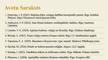 Presentations 'Budisms', 25.