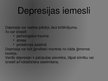 Presentations 'Depresija', 4.