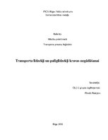 Research Papers 'Transporta līdzekļi un palīglīdzekļi kravas nogādāšanai', 1.