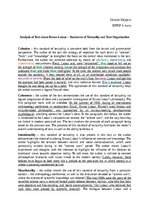 Summaries, Notes 'Text about Bruno Latour – standards of textuality and text organization', 1.