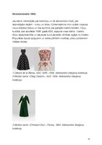 Summaries, Notes 'Sieviešu mode no 19.gadsimta beigām līdz 20.gadsimtam sākumam', 14.