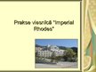 Practice Reports 'Prakses atskaite "Imperial Rhodes" viesnīcā', 14.