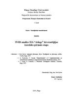 Research Papers 'SIA "Adugs" SVID (SWOT) analīze kā stratēģijas izstrādes pirmais etaps', 1.