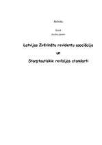 Research Papers 'Latvijas Zvērinātu revidentu asociācija', 1.