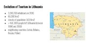 Presentations 'Tourism Development in Lithuania', 3.