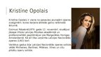 Presentations 'Latviešu mūsdienu akadēmiskā mūziķe - Kristīne Opolais', 2.