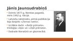 Presentations 'Jānis Jaunsudrabiņš "Vēja ziedi"', 12.