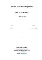 Essays 'Sociālo tīklu mārketings', 1.