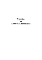 Research Papers 'Venēcijas karnevāls', 1.