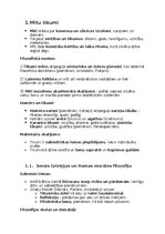 Summaries, Notes 'Rietumeiropas morales filozofija antoloģija - konspekts', 1.