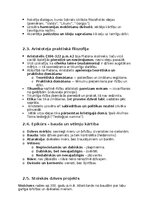 Summaries, Notes 'Rietumeiropas morales filozofija antoloģija - konspekts', 3.