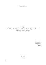 Essays 'Sociālās nevienlīdzības un sociālās stratifikācijas izpausmes Latvijas sabiedrīb', 1.