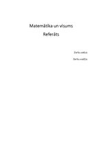 Research Papers 'Matemātika un Visums', 1.