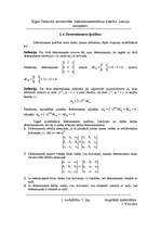 Summaries, Notes 'Matricas un determinanti', 5.