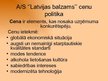 Presentations 'A/s "Latvijas Balzams"', 2.
