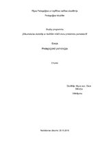 Essays 'Vai pedagoģiskās attieksmes humanizācija un demokrātiskuma principu ievērošana i', 1.