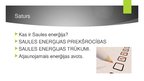 Presentations 'Saules energija', 2.