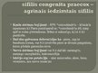 Presentations 'Iedzimtais sifiliss', 9.