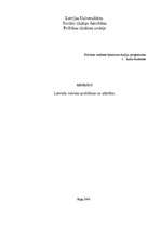 Research Papers 'Latviešu valodas problēmas un attīstība', 1.