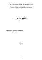 Research Papers 'Aizsargjoslas', 1.