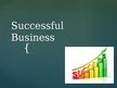 Presentations 'Successful Business', 1.