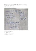 Summaries, Notes 'Eksponentvienādojumi un eksponentnevienādības. Logaritmiskie vienādojumi un nevi', 9.