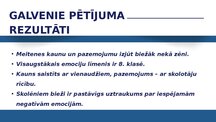 Presentations 'Negative Emotions in The Mathematics Classroom: Shame and Humiliation Amongst Hi', 6.