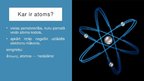 Presentations 'Atoms, atoma kodols', 2.