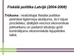 Presentations 'Fiskālā politika', 9.