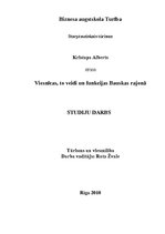 Research Papers 'Viesnīcu veidi un funkcijas Bauskas rajonā', 1.