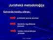 Presentations 'Juridiskās metodoloģijas jēdziens, priekšmets un struktūra', 17.