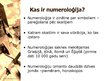 Presentations 'Numeroloģija', 2.