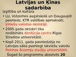 Presentations 'Latvijas un Ķīnas ekonomiskās attiecības', 10.